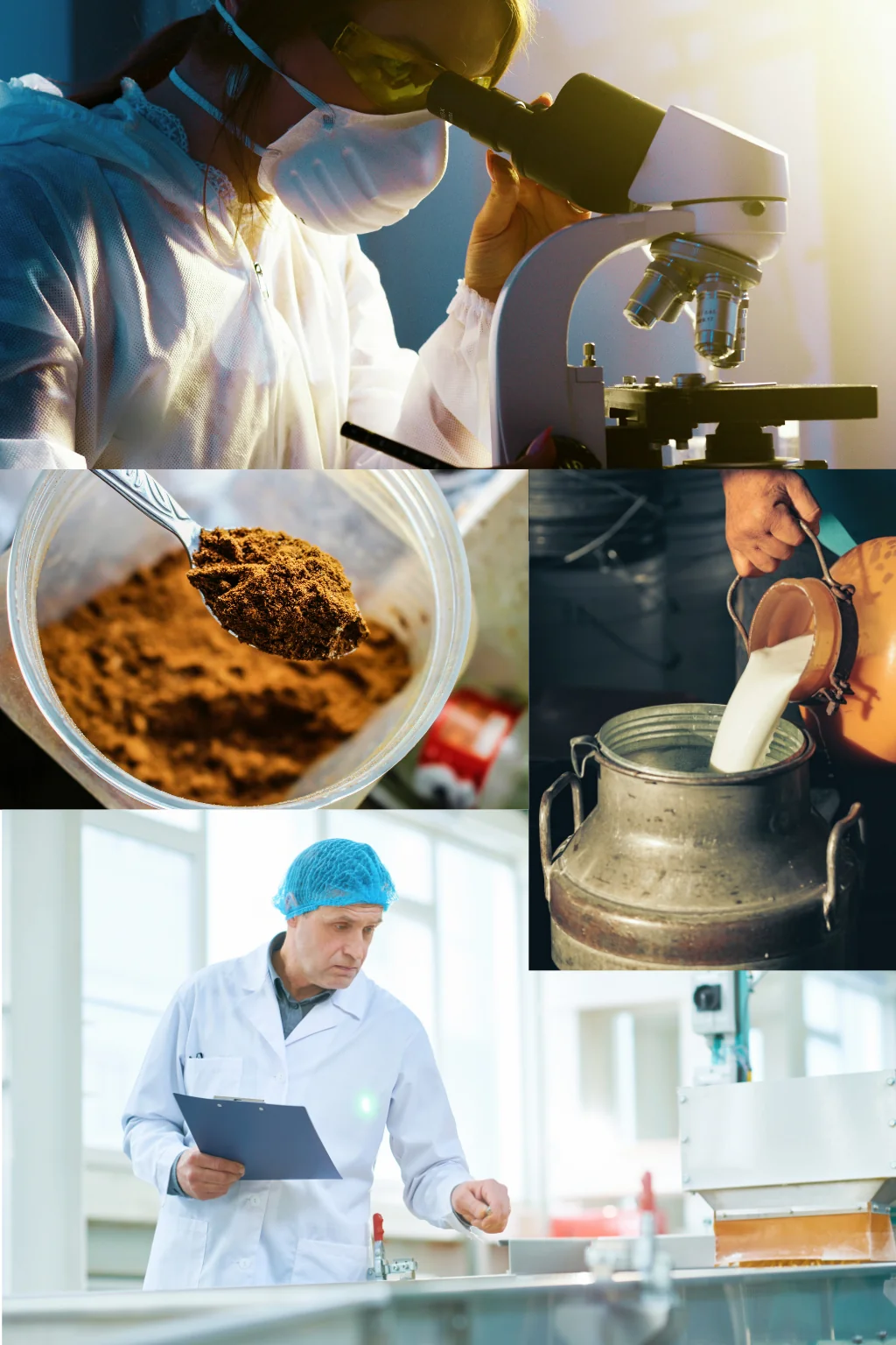 Professional laboratory quality control testing and research facilities for sports nutrition manufacturing